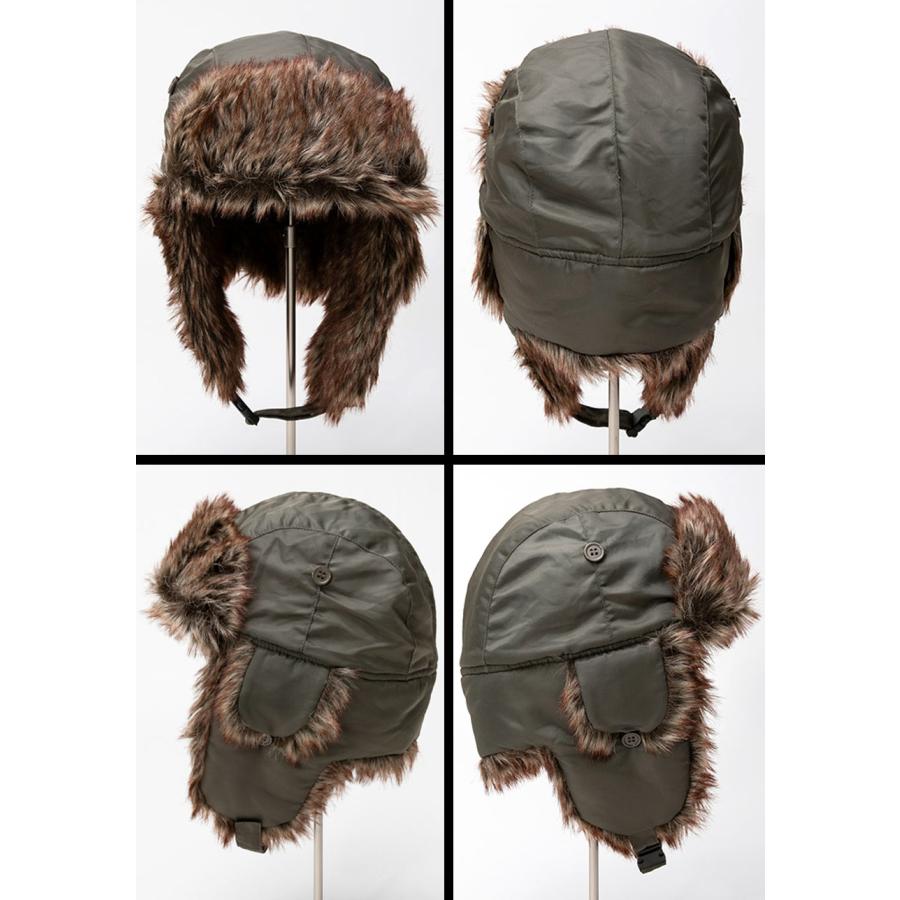 NEWHATTAN（ニューハッタン） AVIATOR TROOPER CAP アヴィエーター