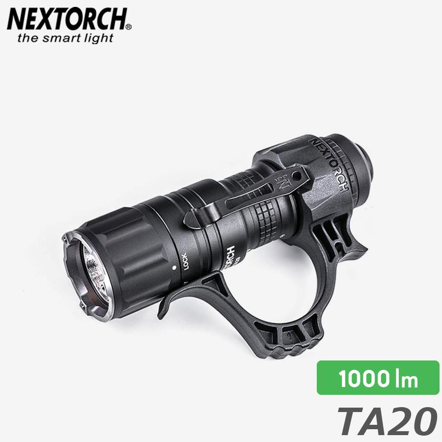 ネクストーチNEXTORCH TA20 タクティカルフラッシュライト新品・未使用 NEXTORCH TA20 Tactical Flashlight – 1000 Lumens, EDC Ready