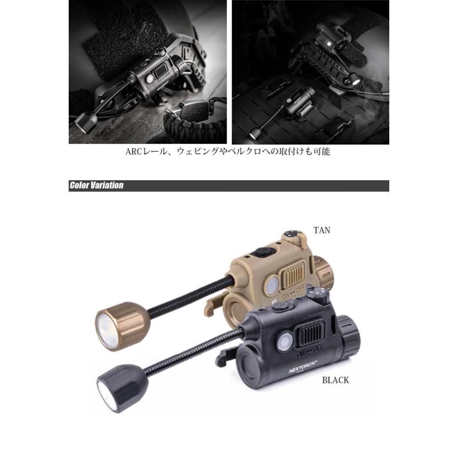 NEXTORCH（ネクストーチ） rStar Multi-light Source Tactical Helmet