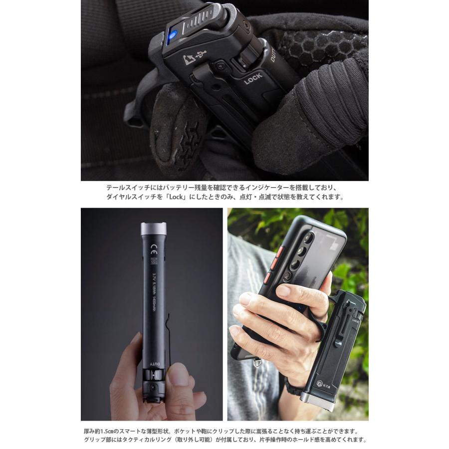 NEXTORCH（ネクストーチ） TA70 Ultra-Slim Tactical EDC Flashlight