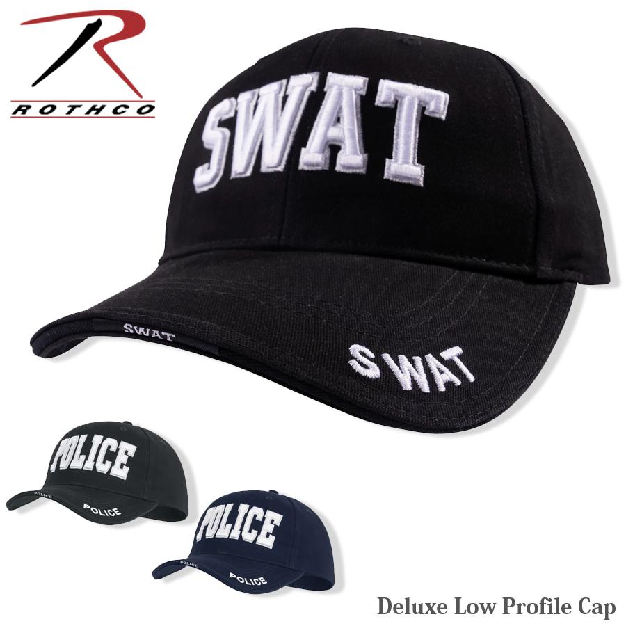 ROTHCO（ロスコ） Deluxe Low Profile Cap 【SWAT / POLICE】 | ROTHCO