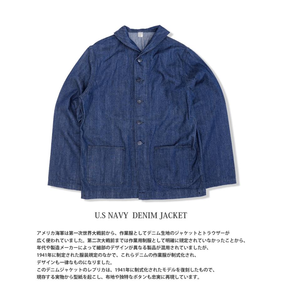 SESSLER SESSLER（セスラ） WWII REPLICA U.S NAVY DENIM JACKET A 