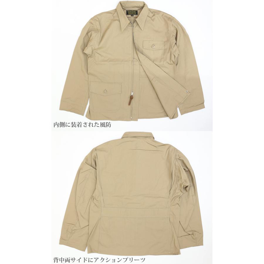【日本製】U.S.N. ベージュ ミリタリージャケット SESSLER SESSLER（セスラ） U.S NAVY M-421A フライトジャケット A
