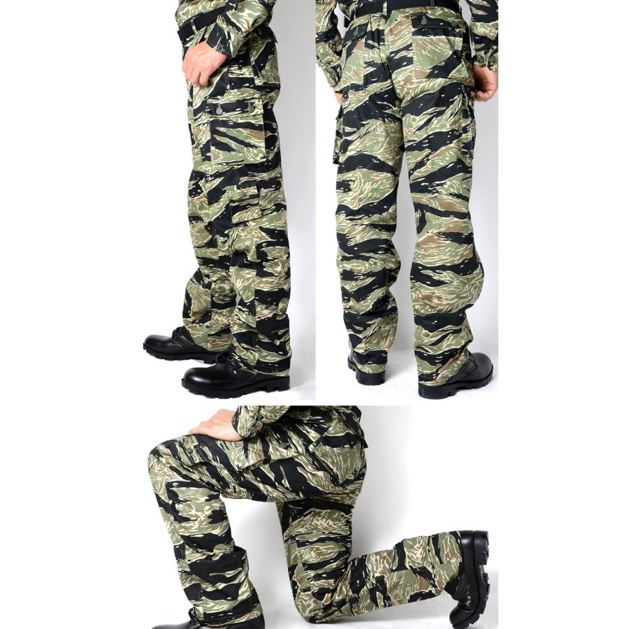 SESSLER（セスラ） TIGER STRIPE PANTS タイガーストライプ パンツ 【中田商店】 A-1095/1096｜swat｜03