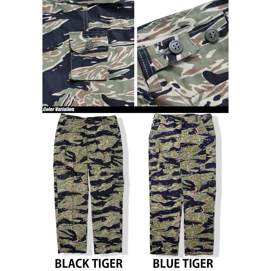 SESSLER（セスラ） TIGER STRIPE PANTS タイガーストライプ パンツ 【中田商店】 A-1095/1096｜swat｜05