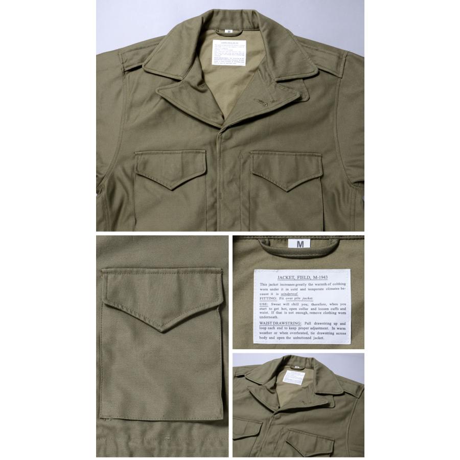 SESSLER（セスラ） M-43 FIELD JACKET WWII REPLICA フィールド ジャケット A-502｜swat｜04