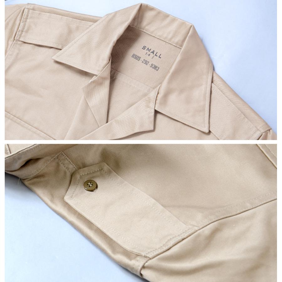 SESSLER SESSLER CHINO SHIRT チノクロス シャツ 半袖 A-592