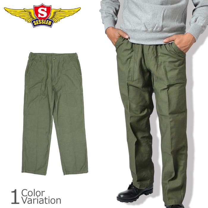SESSLER SESSLER（セスラ） ユーティリティー パンツ TYPE 1968 FRONT