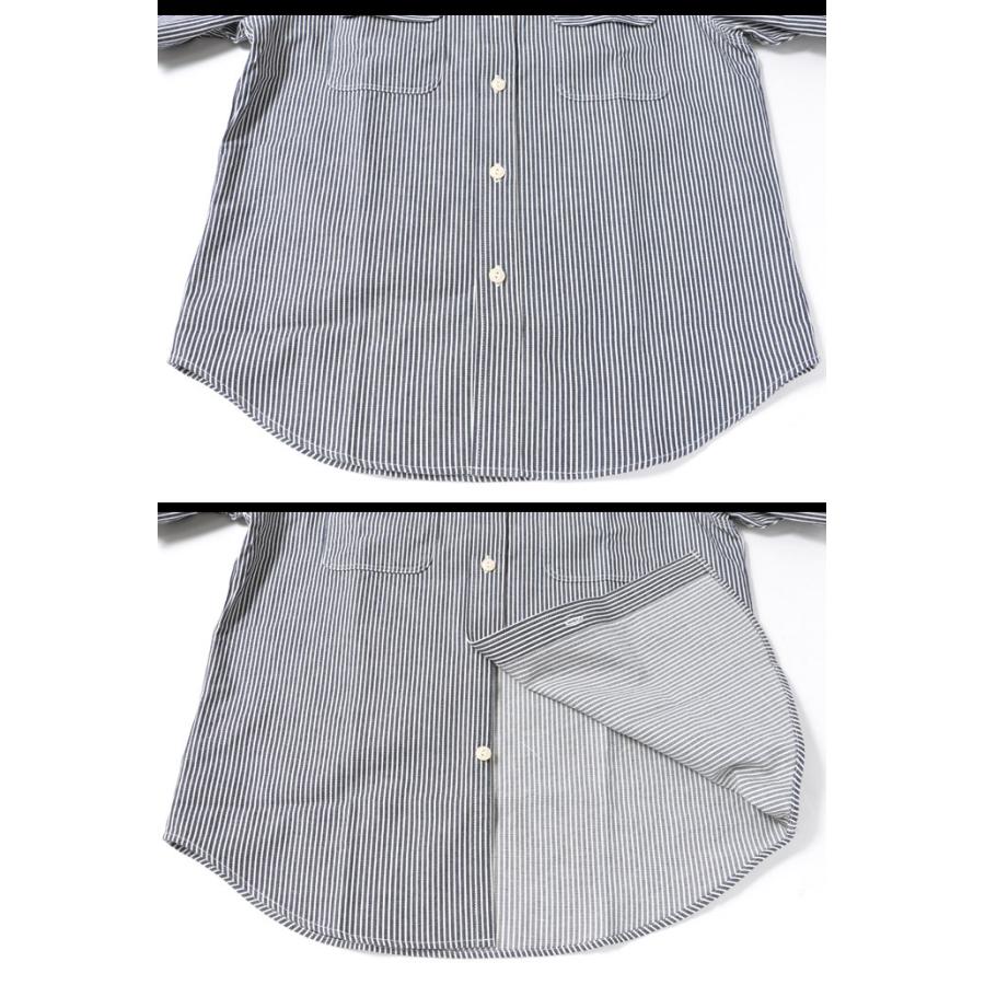 SUGAR CANE & Co.（シュガーケーン） HICKORY STRIPE S/S WORK SHIRT
