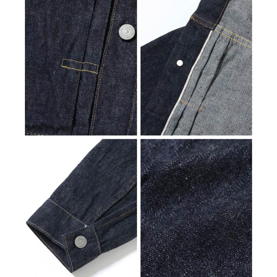SUGAR CANE & Co. 13oz. DENIM BLOUSE 1936 MODEL (T-BACK) SC11936Tの画像