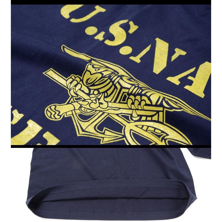 SWAT4  GOLD EDITION 輸入版 英語版 SWAT ORIGINAL U.S NAVY SEAL（JFK）バックプリント Tシャツ 長袖