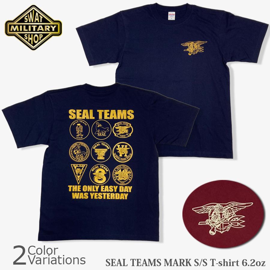 送料無料 SWAT ORIGINAL SEAL TEAMS MARK S/S T-SHIRT 6.2oz メール便