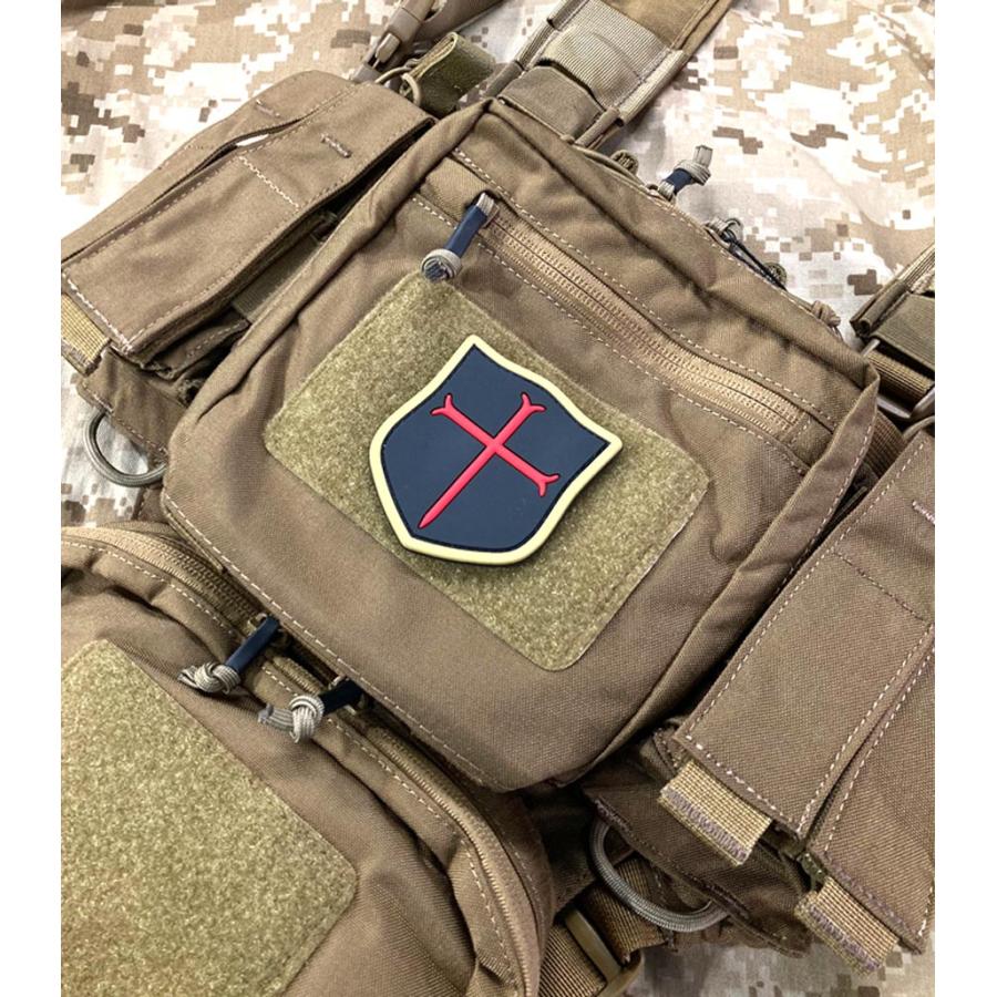 SWAT ORIGINAL DEVGRU デブグル クルセイダー PVC ラバーパッチ メール