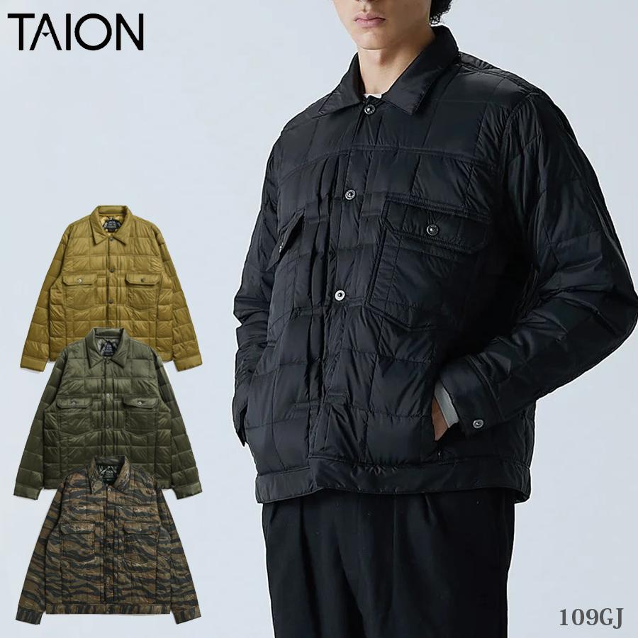 TAION(タイオン) Gジャン ダウンジャケット 109GJ : ミリタリー