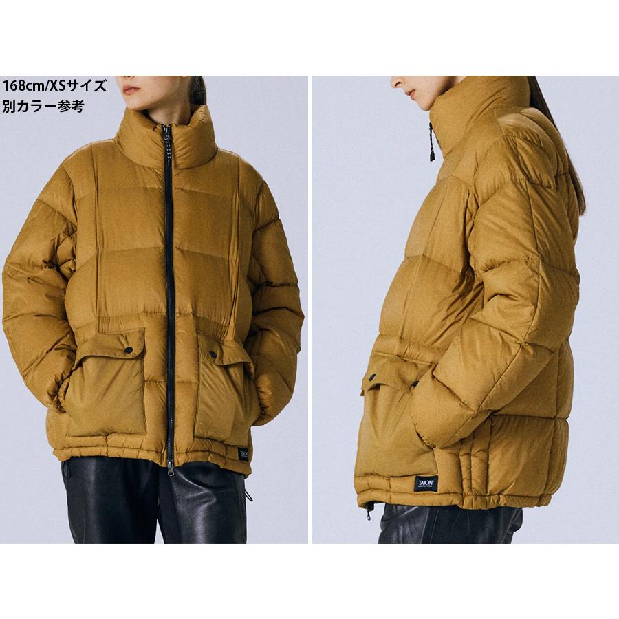 TAION(タイオン) マウンテン パッカブル ボリューム ダウンジャケット