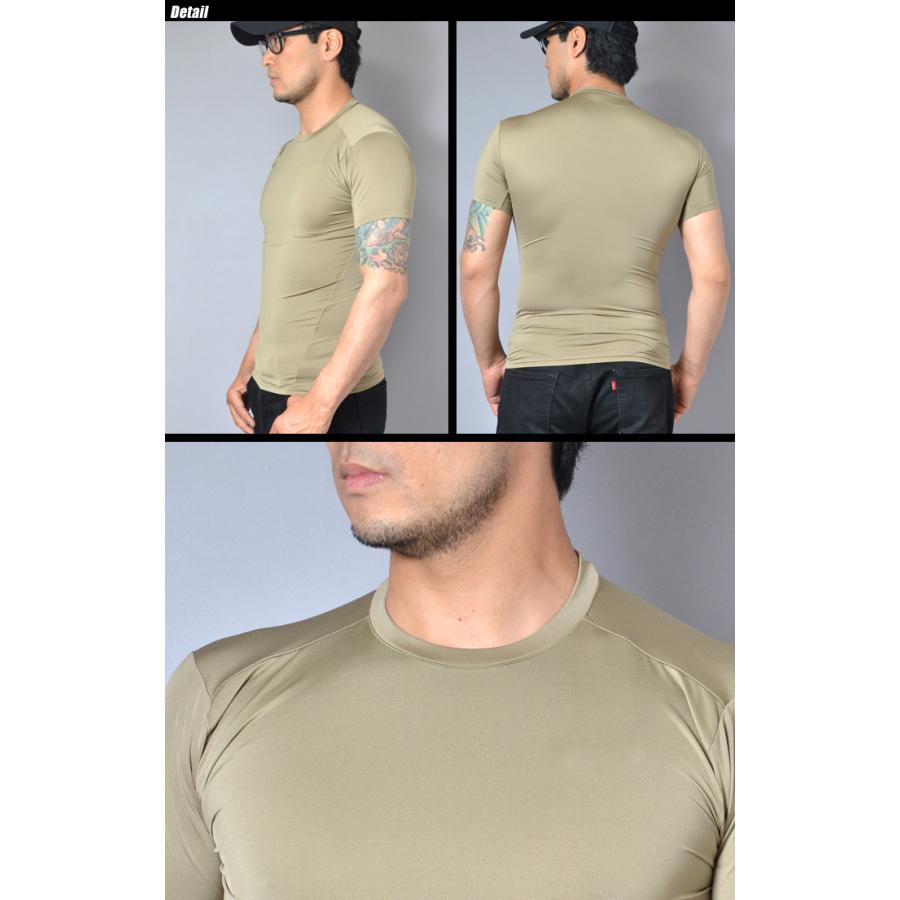 UNDER ARMOUR(アンダーアーマー) UA TAC HEATGEAR COMP TEE タクティカル ヒートギア コンプレッション 半袖 Tシャツ #1216007｜swat｜02