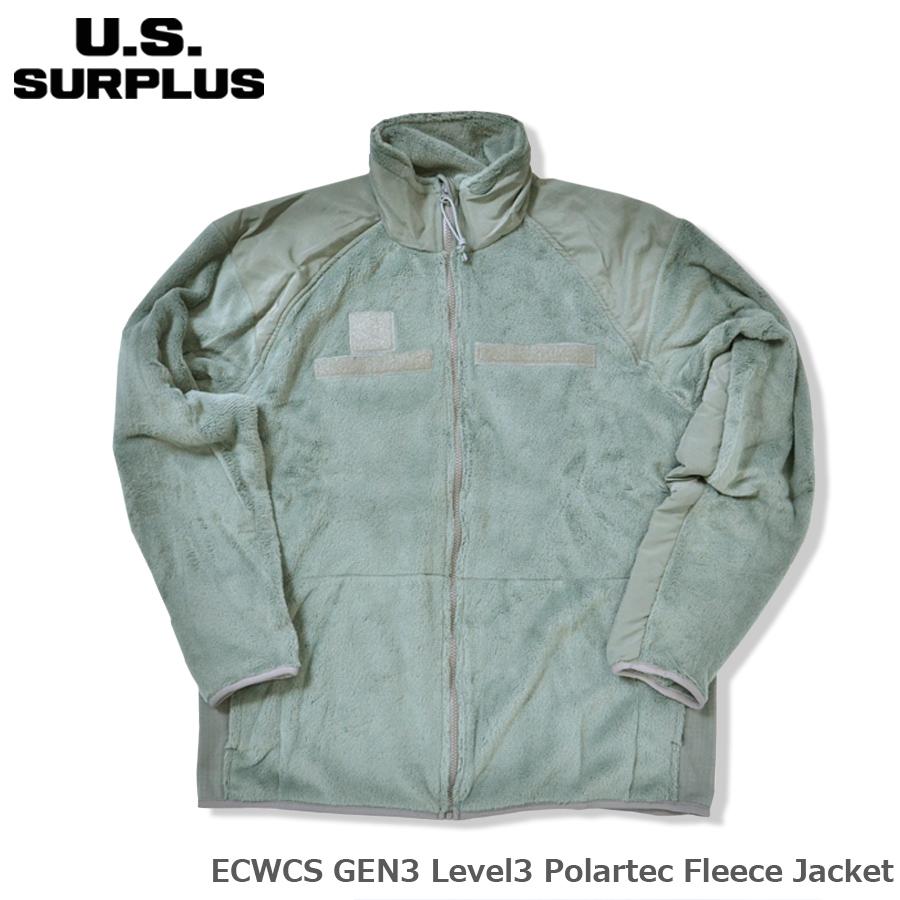 U.S SURPLUS（USサープラス） 米軍放出未使用品 ECWCS GEN3 Level3 Polartec Fleece Jacket