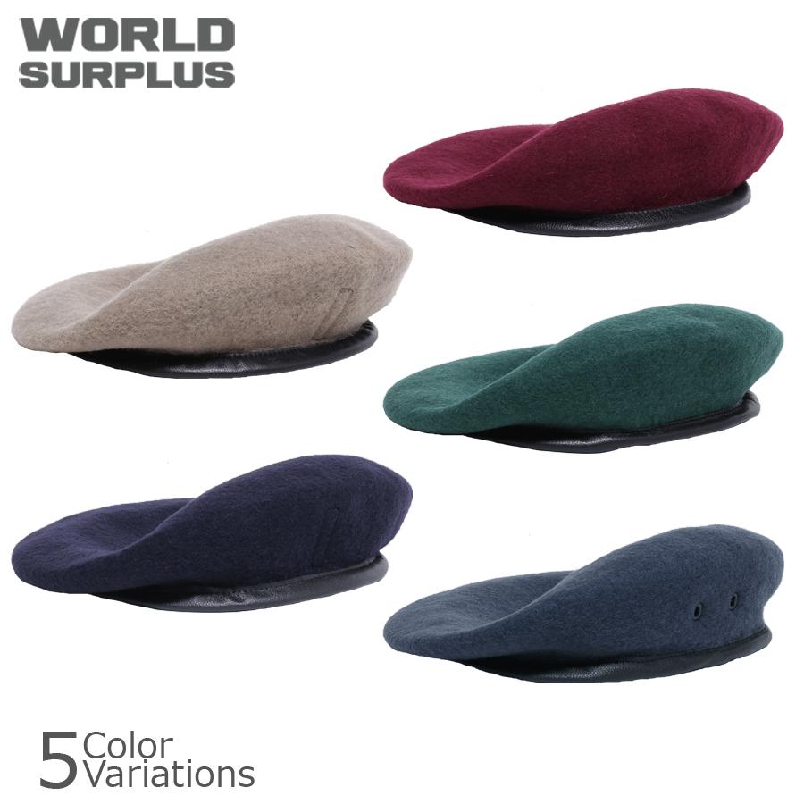 WORLD SURPLUS(ワールドサープラス) イギリス軍 ベレー帽 WORLD SURPLUS(ワールドサープラス) イギリス軍 ベレー帽