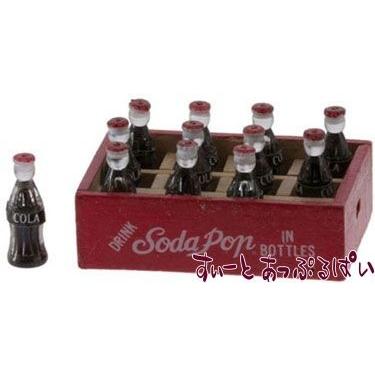 クリックポスト可 ミニチュア コーラ1ダースセット ケース付き