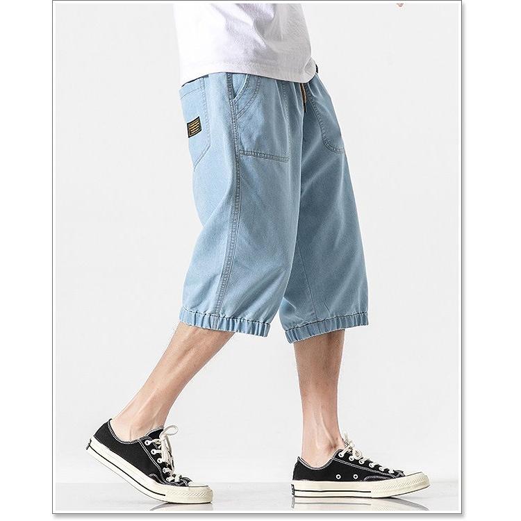 ハーフパンツ メンズ デニムパンツ 春 夏 ズボン 大きいサイズ 小さいサイズ 五分丈 六分丈 七分丈 膝丈 膝上 膝下 ダメージ ショート D014 Dk937p45b Sweet Bell メンズ店 通販 Yahoo ショッピング