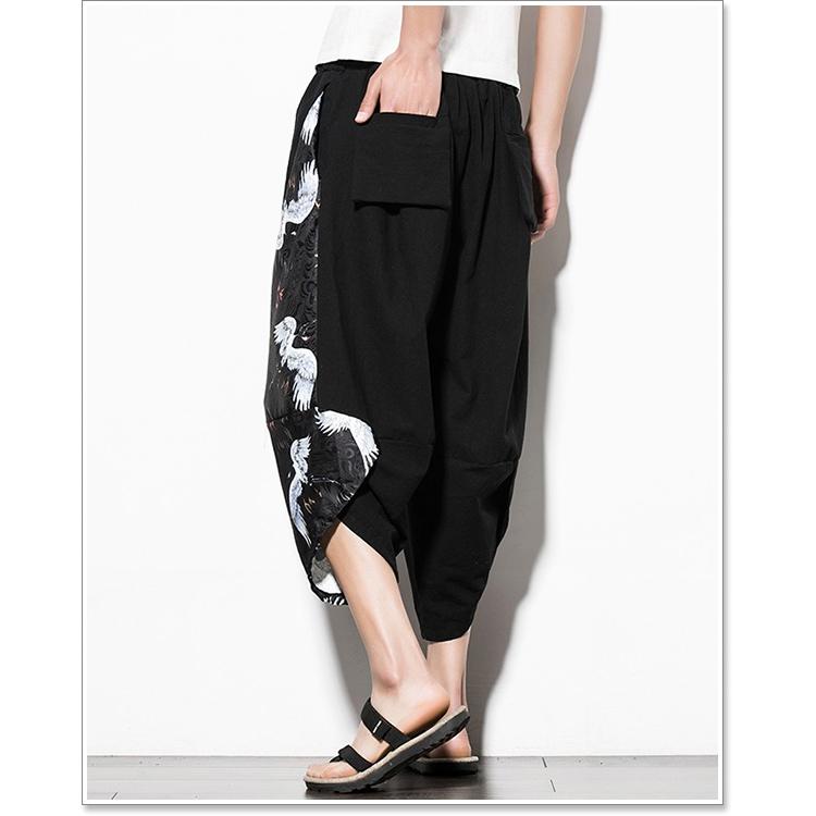 sweet bell サルエルパンツ メンズ ワイドパンツ 大きいサイズ