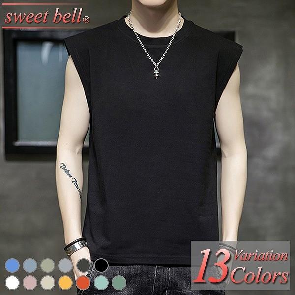 タンクトップ メンズ ノースリーブ Tシャツ カットソー 袖なし 大きいサイズ おしゃれ 綿 夏 Vネック クルーネック アメカジ ボーダー ロゴt プリント Dea0 Bx599p15b Sweet Bell メンズ店 通販 Yahoo ショッピング