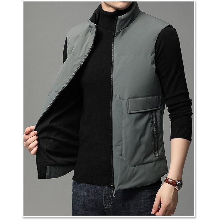 ダウンベスト メンズ ダウン ベスト ジレ ウール キルト キルティング ダウンジャケット ダウンコート ジャケット ジャンパー 軽量 新作 大きいサイズ Se J939p190a Sweet Bell メンズ店 通販 Yahoo ショッピング