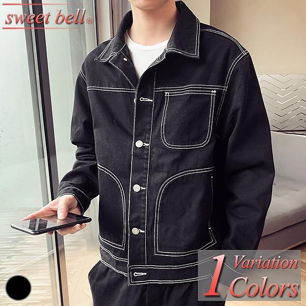 超美品 デニムジャケット メンズ Gジャン ジャンパー ブルゾン デニム ジャケット 大きいサイズ ヴィンテージ ダメージ アメカジ オールシーズン ジップアップ 工場直送 Herbalpotential Co Nz