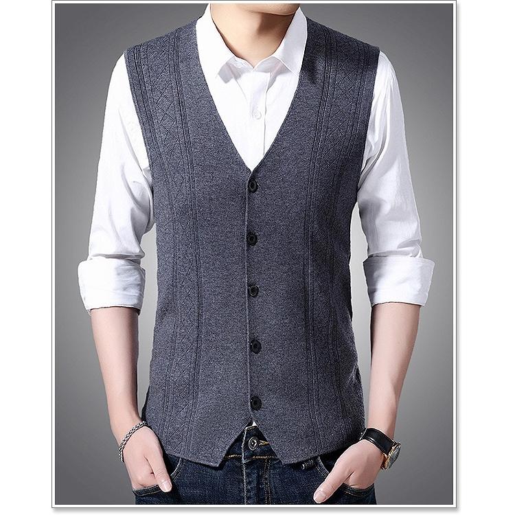 ニットベスト メンズ ベスト ニット 大きいサイズ ジレ カジュアル ビジネス スクール Vネック 丸首 おしゃれ U1d236 p95c Sweet Bell メンズ店 通販 Yahoo ショッピング