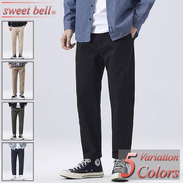 sweet bell チノパン メンズ ズボン ファスナー付き 春 夏 秋 冬 