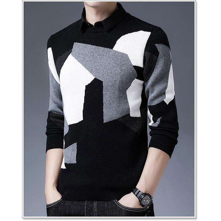セーター メンズ ニット ウール 春 秋 冬 襟付き おしゃれ ブランド ビジネス カジュアル 40代 50代にも好評【Men&rsquo;s セーター特集】商品情報から&darr;