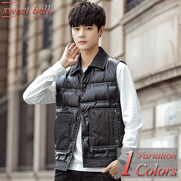 高質で安価 ダウンベスト メンズ ダウン ベスト ジレ ウール キルト キルティング ダウンジャケット ダウンコート ジャケット ジャンパー 軽量 大きいサイズ 限定価格セール Www Traumazim Com