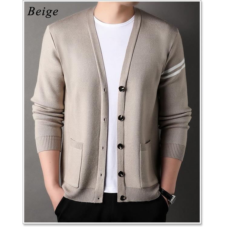 sweet bell カーディガン メンズ ニット「高品質」春 秋 冬