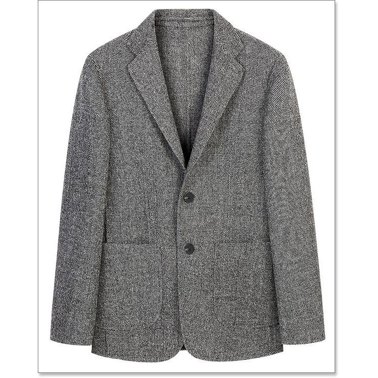 WHITE BEAR ヴィンテージ ウール×レザー ジャケット 大きめサイズ 高級 希少ブランド WB ホワイトベア 肉厚レザージャケット