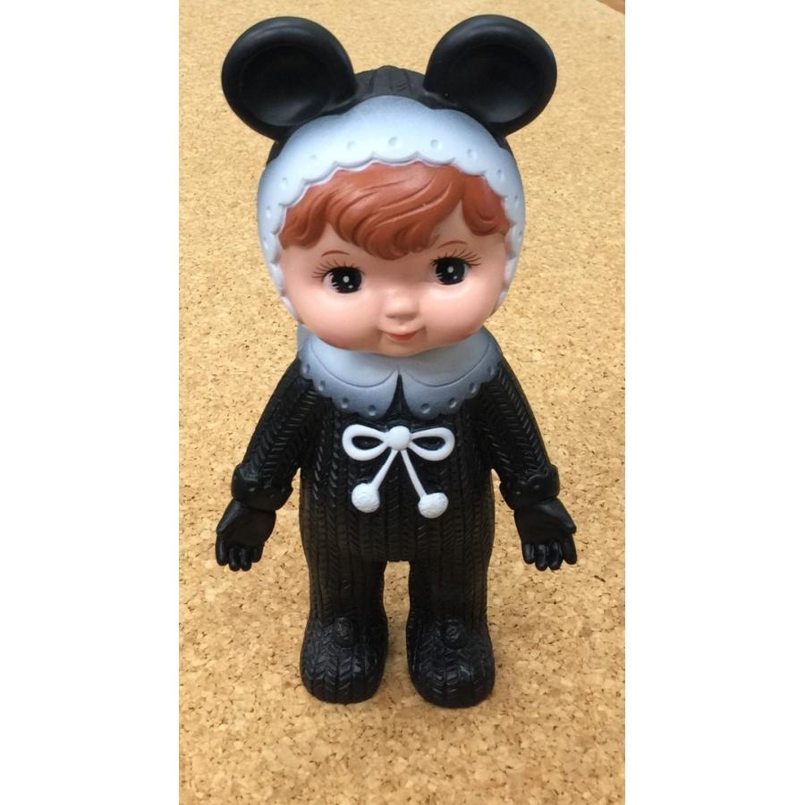 チャーミーちゃん・くま耳（黒・BK2） 2025新色 : レトロスタイル雑貨