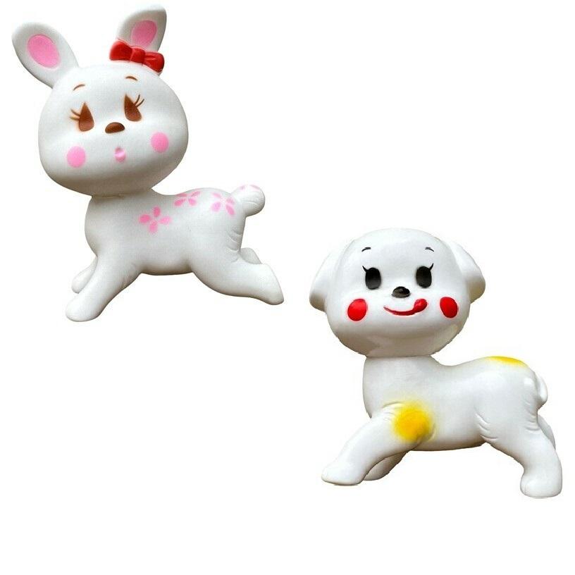 アニマルプペ（ソフビ人形 フィギュア） 五型動物シリーズ : レトロ