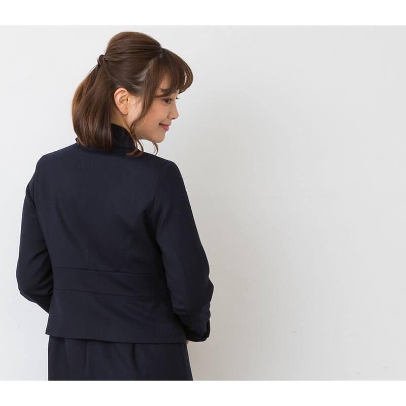 マタニティ 服 ジャケット マタニティ フォーマル 長袖 メリノウール ブラックフォーマル 授乳服 ママスーツ 人気_6