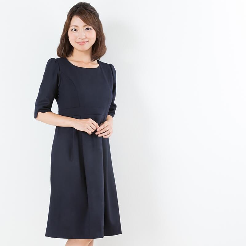 マタニティ服 フォーマル マタニティワンピース 授乳服 メリノウール ブラックフォーマル ママスーツ 人気 試着可_14