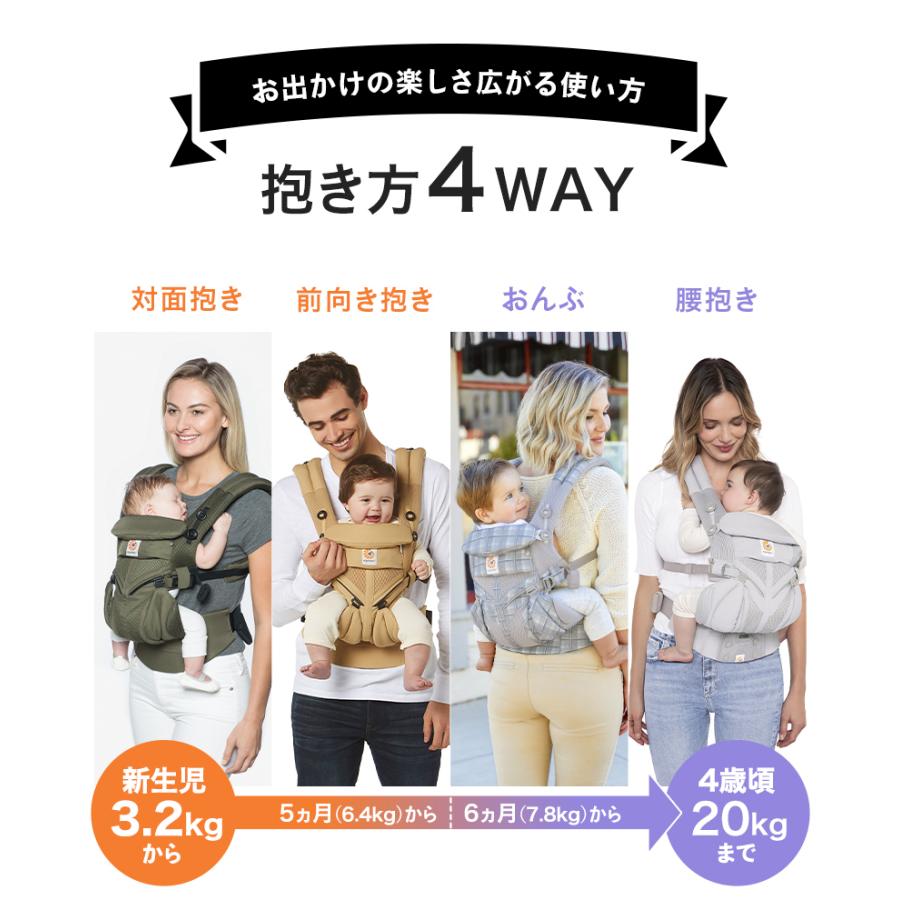 特別オファー P15倍 エルゴ 抱っこ紐 おんぶ だっこオムニ360 Omni360 メーカー保証書付 新生児対応 4way Dadway ダッドウェイ Wantannas Go Id