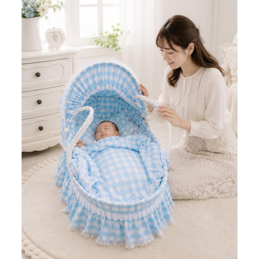 お値下げ♪匿名配送☆ベビークーハン・バスケット SweetMommy（スウィートマミー） 【10%OFFクーポン】 ベビーベッド