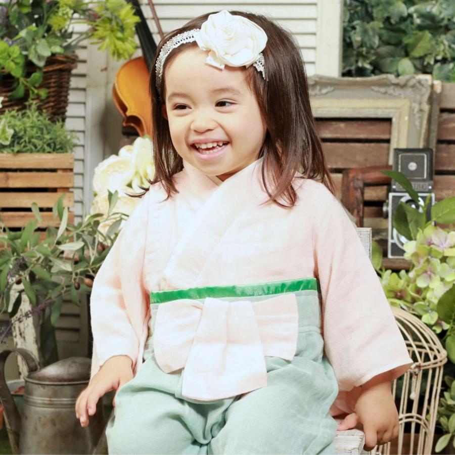 SweetMommy（スウィートマミー） ベビー袴 ロンパース ひなまつり