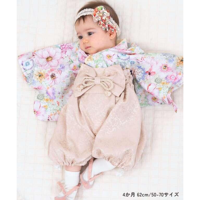 SweetMommy（スウィートマミー） ベビー袴 ロンパース 2ピース ベビー 