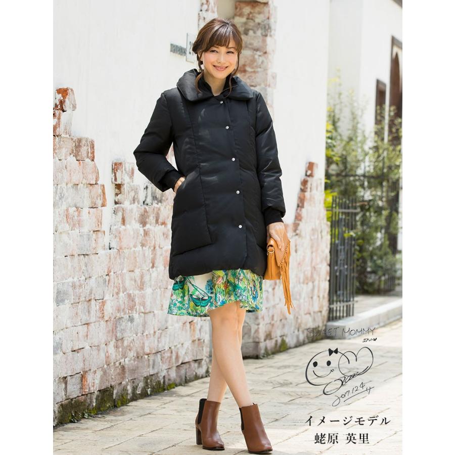 SweetMommy（スウィートマミー） マタニティ 服 コート ダウン モッズ