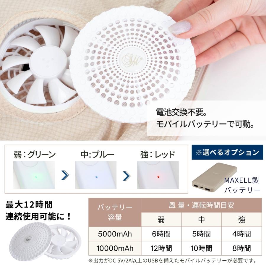 SweetMommy（スウィートマミー） 【日本初】空調ママベスト ファン付き