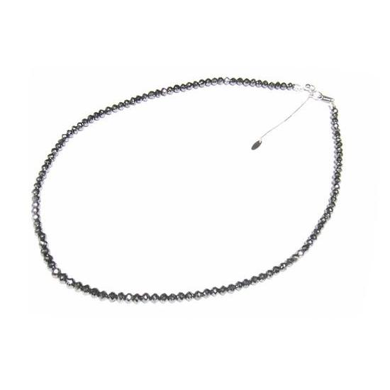 ブラックダイヤモンドミラーボールカット ブレスレット 100カラット ミラーボールカット ブラックダイヤモンド