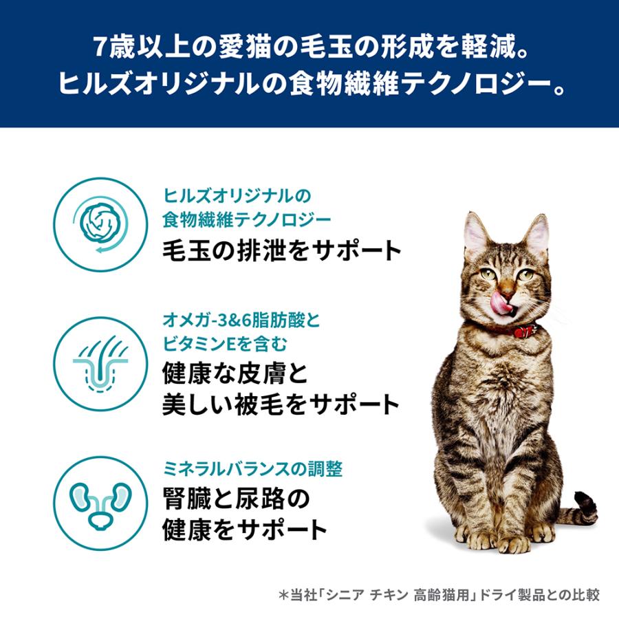 サイエンス・ダイエット ヒルズ インドアキャット シニア 室内猫の毛玉