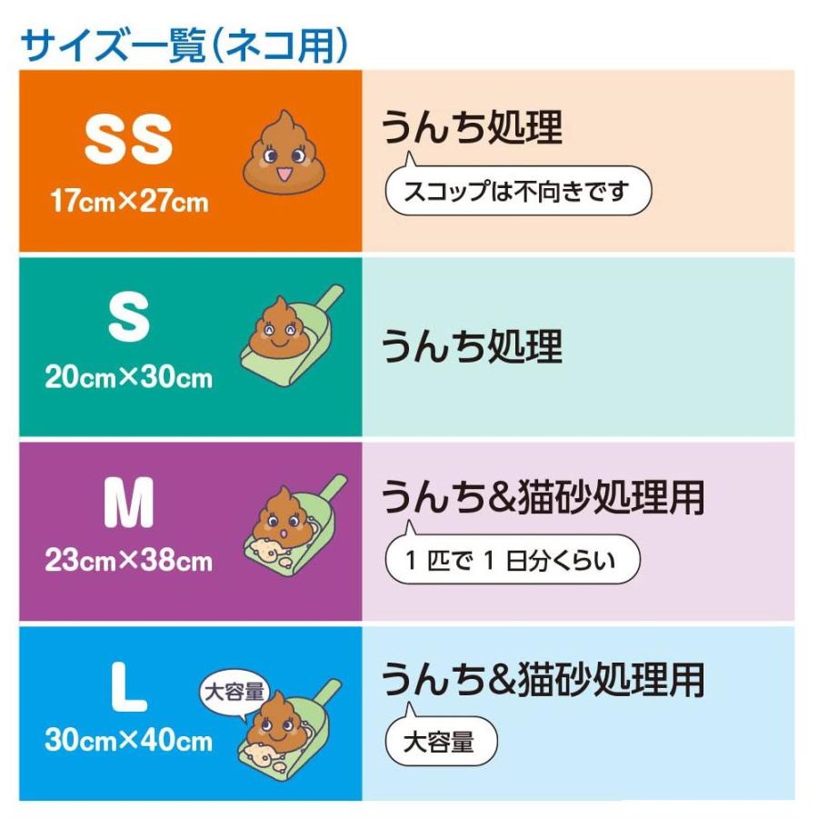 クリロン化成 うんちが臭わない袋 BOS ネコ用 箱型Sサイズ 200枚入り
