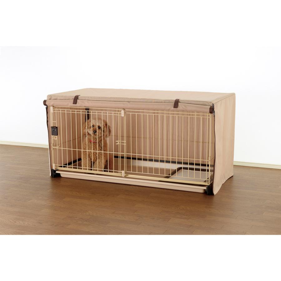 リッチェル（Richell） ペットサークルカバー 120-60 ブラウン (犬