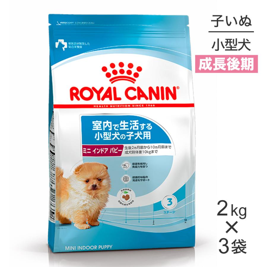 ROYAL CANIN 小型犬用ドライフード 2kg×3袋