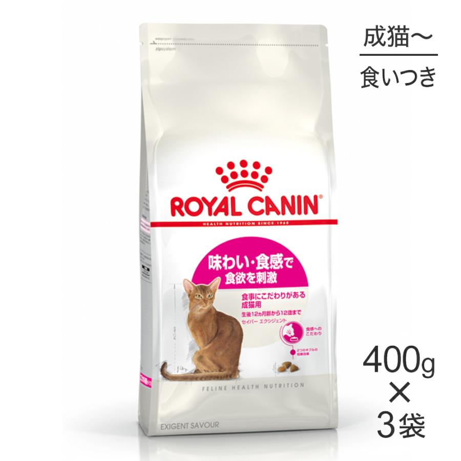 ロイヤルカナン　セイバーエクシジェント　3袋 ロイヤルカナン 【400g×3袋】ロイヤルカナン FHN セイバー
